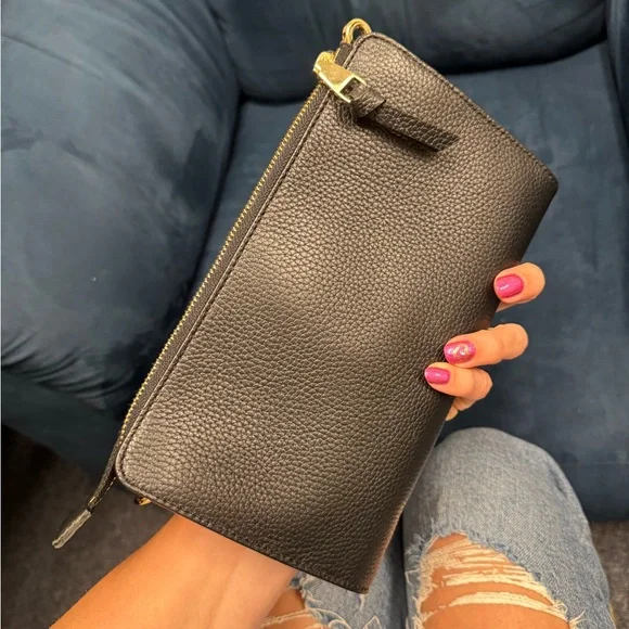 Tory Burch Black Leather Crossbody - Picture 2 of 7